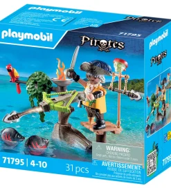 Playmobil Konstruktionslegetøj>Pirates - Pirat m. Ballista - 71795 - 31 Dele
