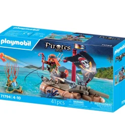 Playmobil Konstruktionslegetøj>Pirates - Piratflåde med Skat - 71794 - 41 Dele