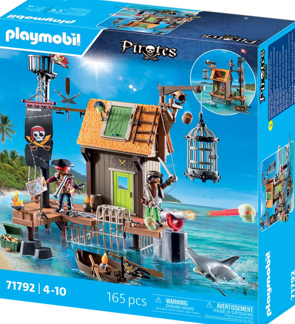 Playmobil Konstruktionslegetøj>Pirates - Pirathavn - 71792 - 165 Dele