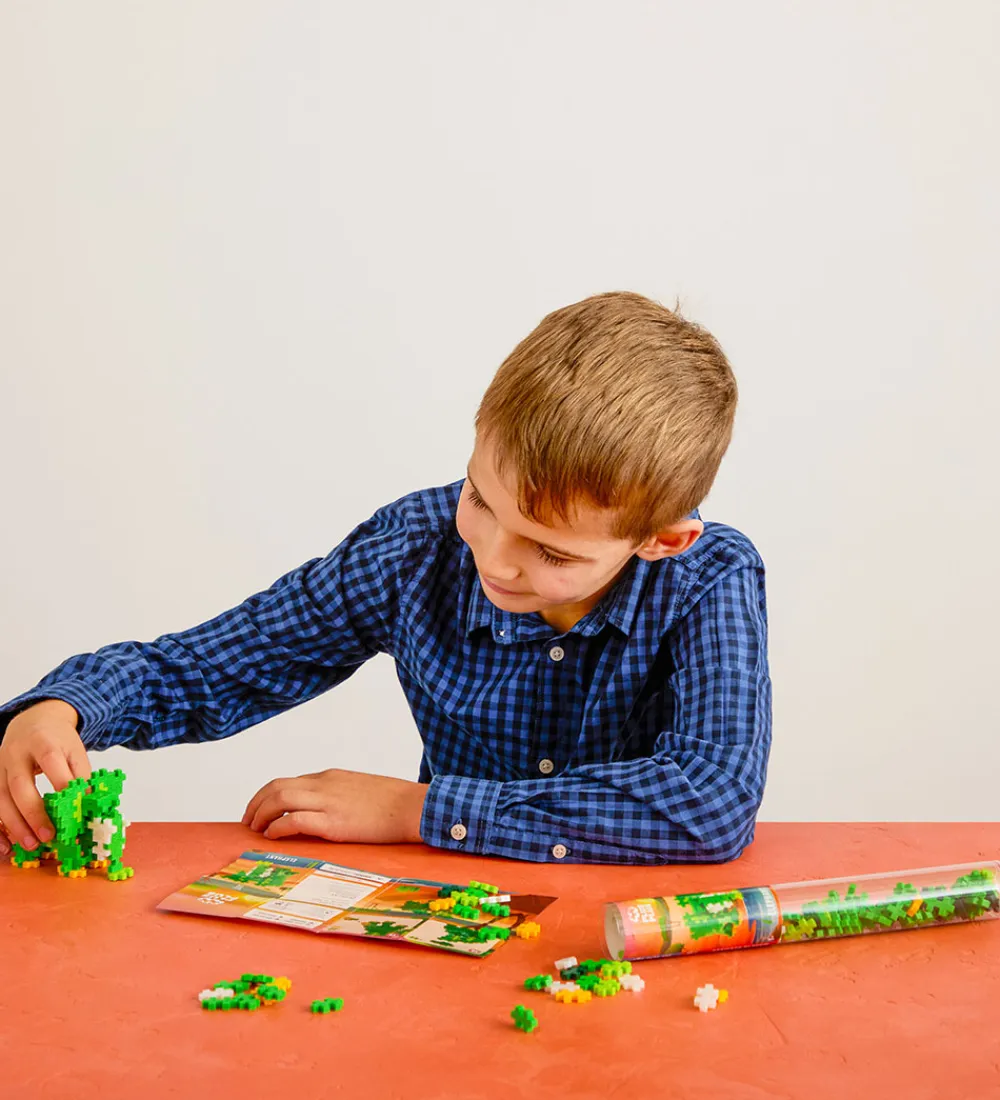 Plus-Plus Konstruktionslegetøj|Byg Og Klodser>- Elefant - 100 stk.