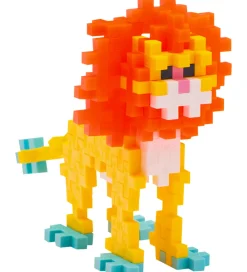 Plus-Plus Konstruktionslegetøj|Byg Og Klodser>- Løve - 100 stk.