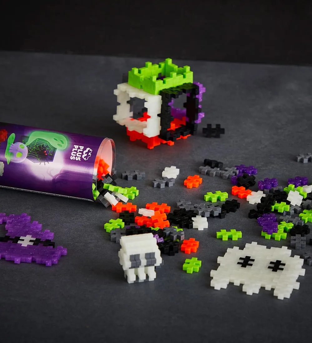 Plus-Plus Halloween|Konstruktionslegetøj>- Spooky Mix - 100 stk.