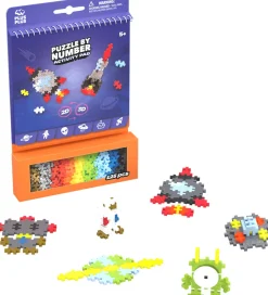 Plus-Plus Konstruktionslegetøj|Byg Og Klodser>Aktivitetssæt - Puzzle By Number - 125 stk. - Rummet
