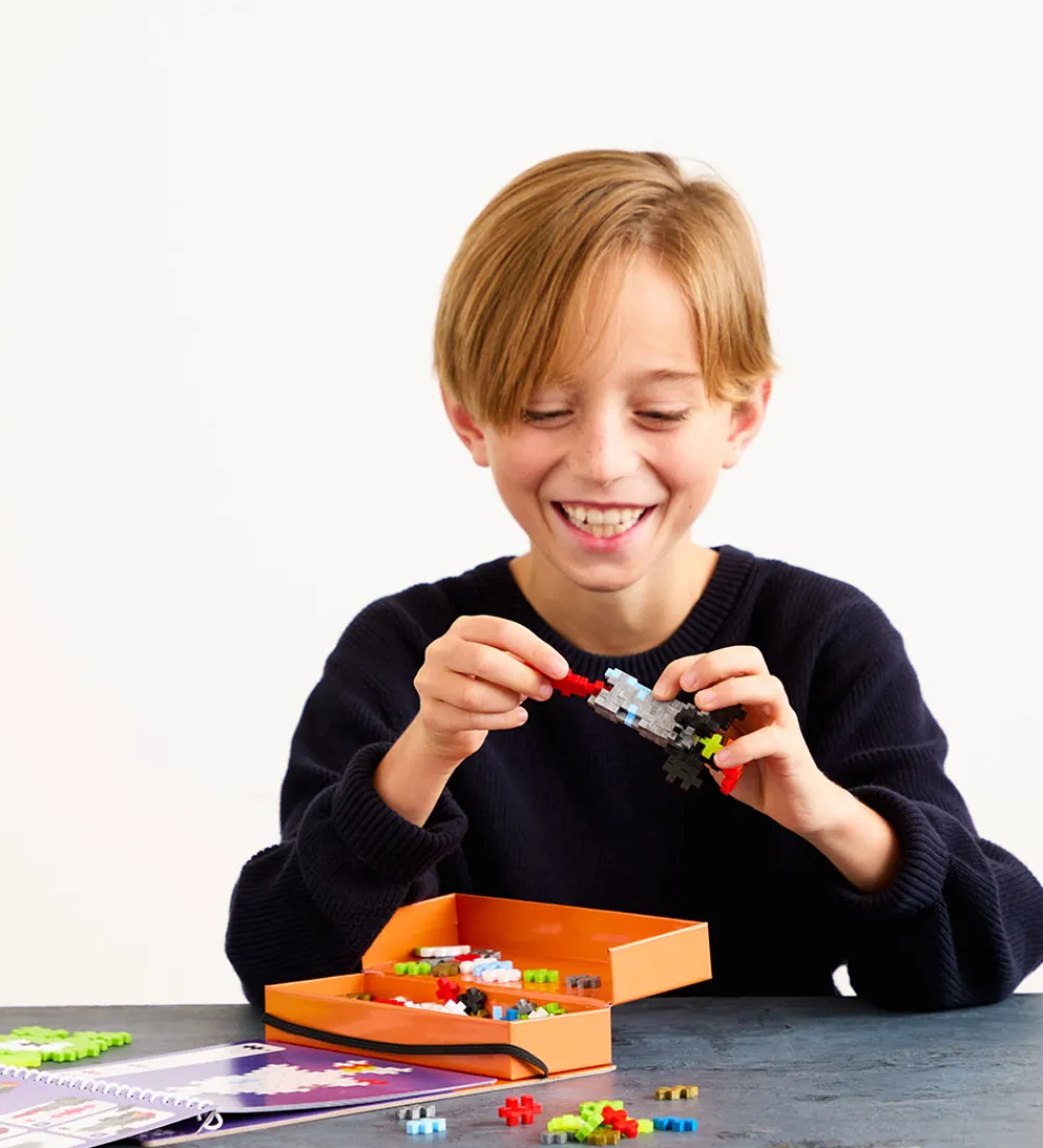 Plus-Plus Konstruktionslegetøj|Byg Og Klodser>Aktivitetssæt - Puzzle By Number - 125 stk. - Rummet