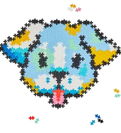 Plus-Plus Konstruktionslegetøj|Byg Og Klodser>Puzzle By Number - 500 stk. - Puppy