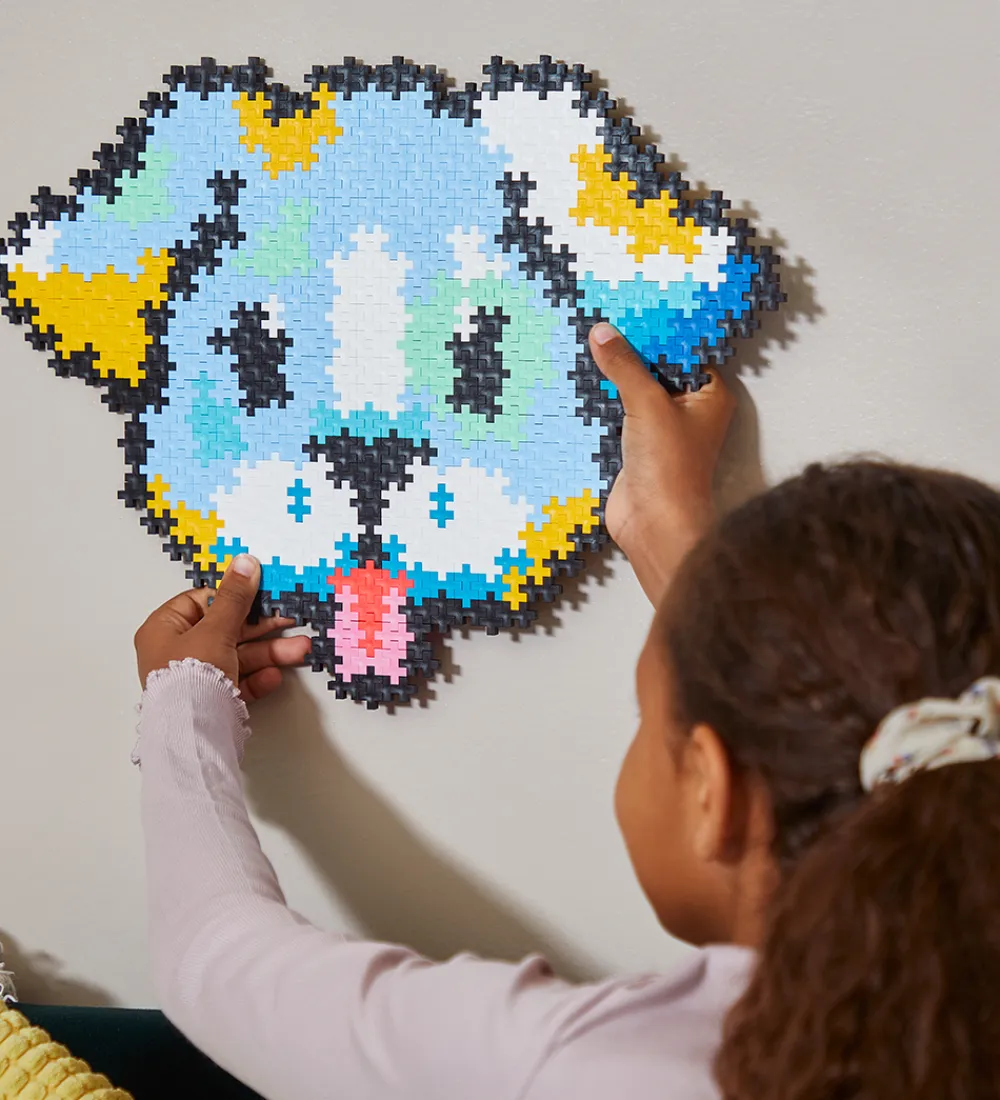 Plus-Plus Konstruktionslegetøj|Byg Og Klodser>Puzzle By Number - 500 stk. - Puppy