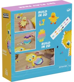Plus-Plus Byg Og Klodser|Kreasæt>Puzzle By Number - 250 stk. - Chick