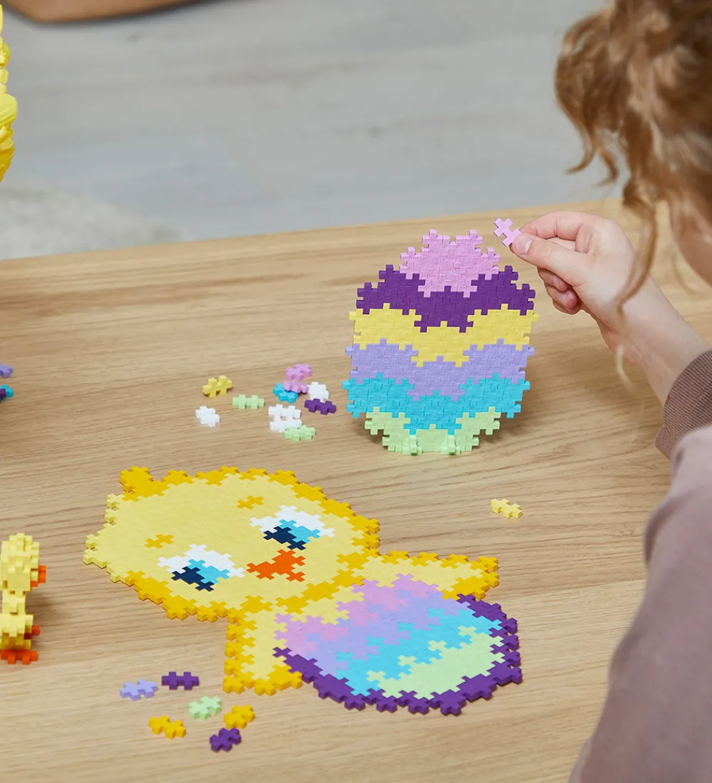 Plus-Plus Byg Og Klodser|Kreasæt>Puzzle By Number - 250 stk. - Chick