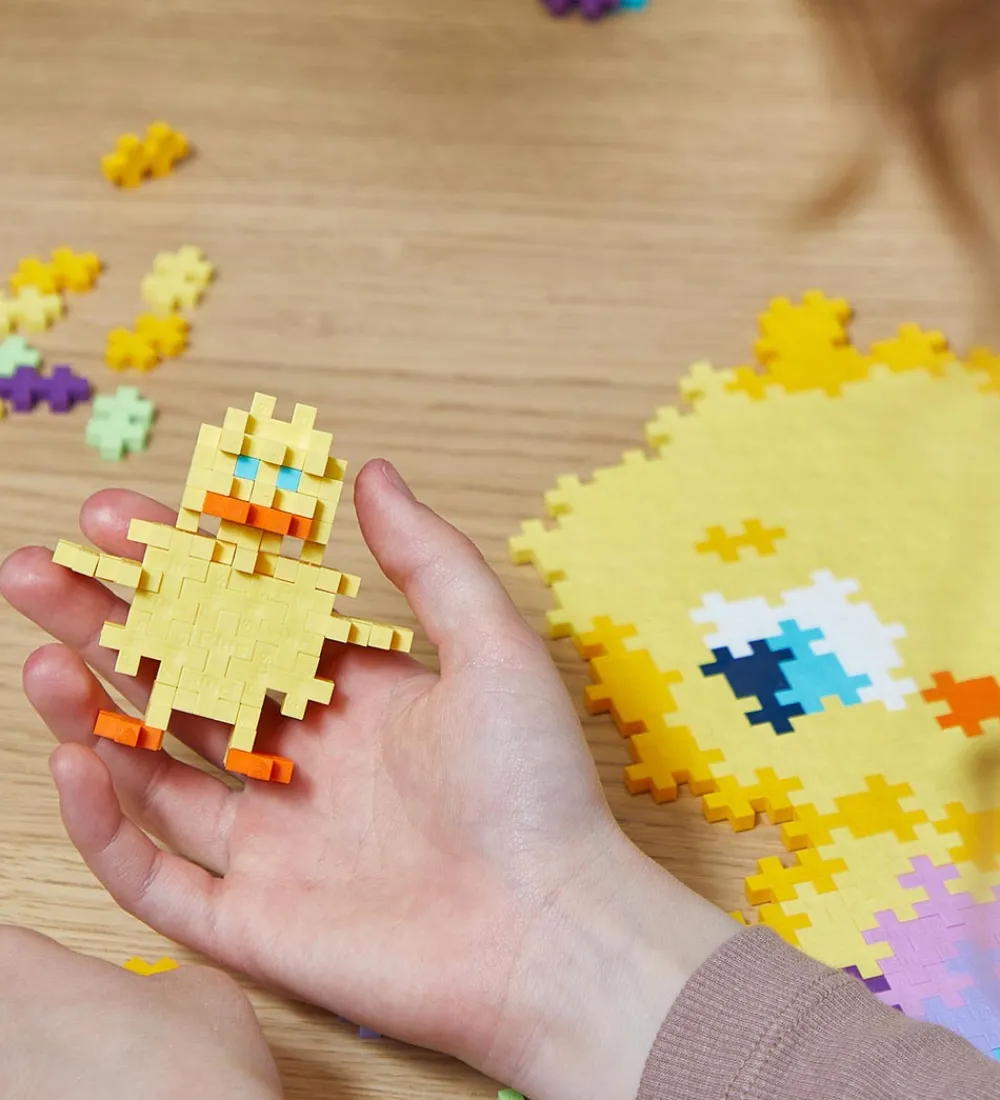 Plus-Plus Byg Og Klodser|Kreasæt>Puzzle By Number - 250 stk. - Chick