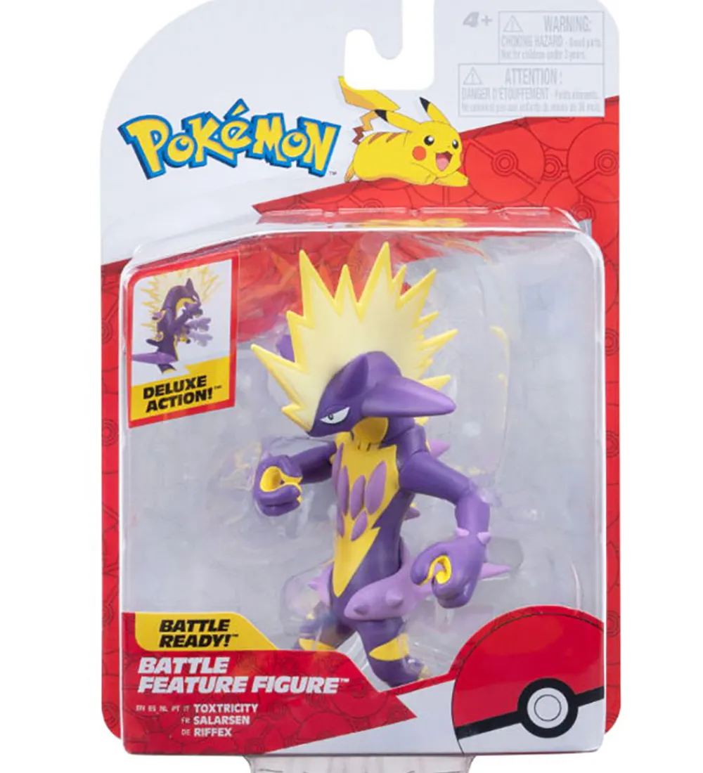 Pokémon Figurer>Figur - Battle Feature Figure - Toxtricity Deluxe