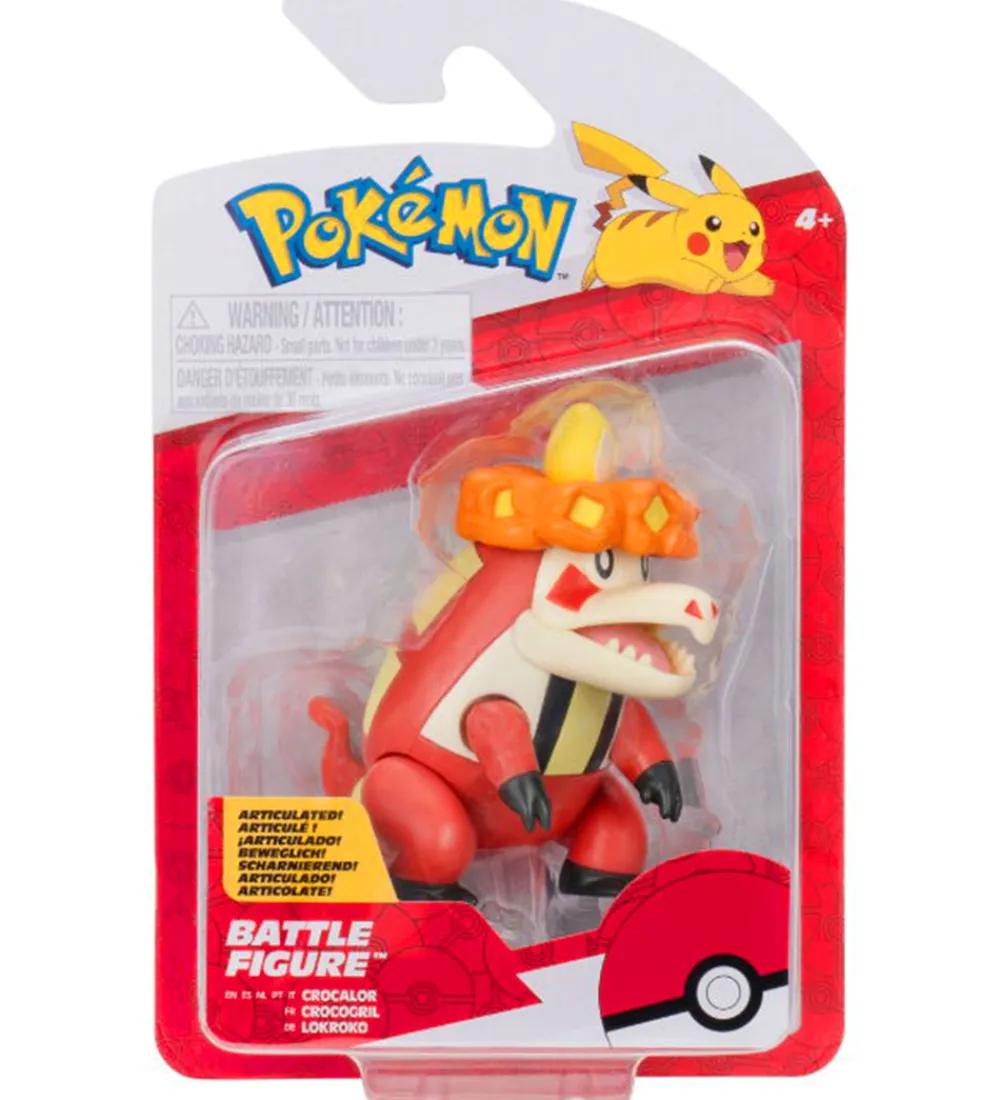 Pokémon Figurer>Figur - Battle Figure - Crocalor