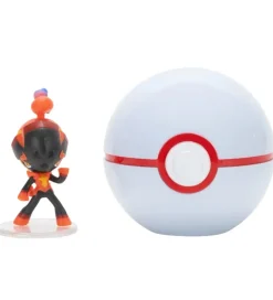 Pokémon Figurer>Figur - Clip 'N' Go - Charcadet m. Premier Ball