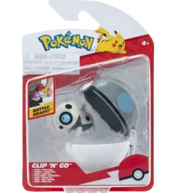 Pokémon Figurer>Figur - Clip 'N' Go - Aron m. Heavy Ball