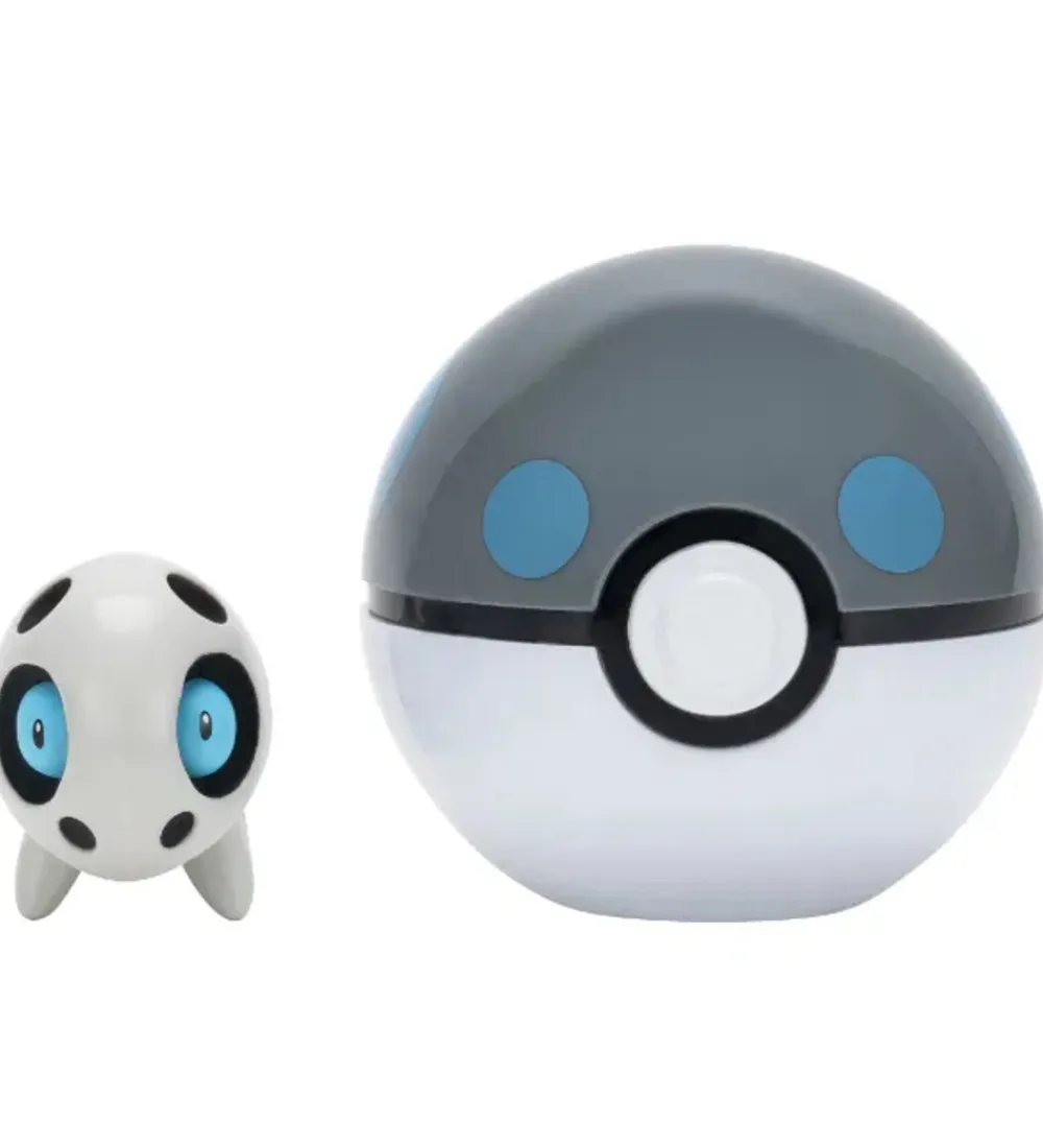 Pokémon Figurer>Figur - Clip 'N' Go - Aron m. Heavy Ball