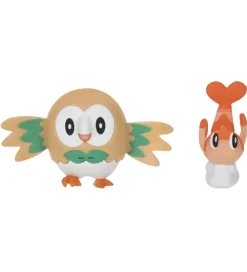 Pokémon Figurer>Figurer - 2-pak - Battle Figure - Tatsugiri/Rowlet