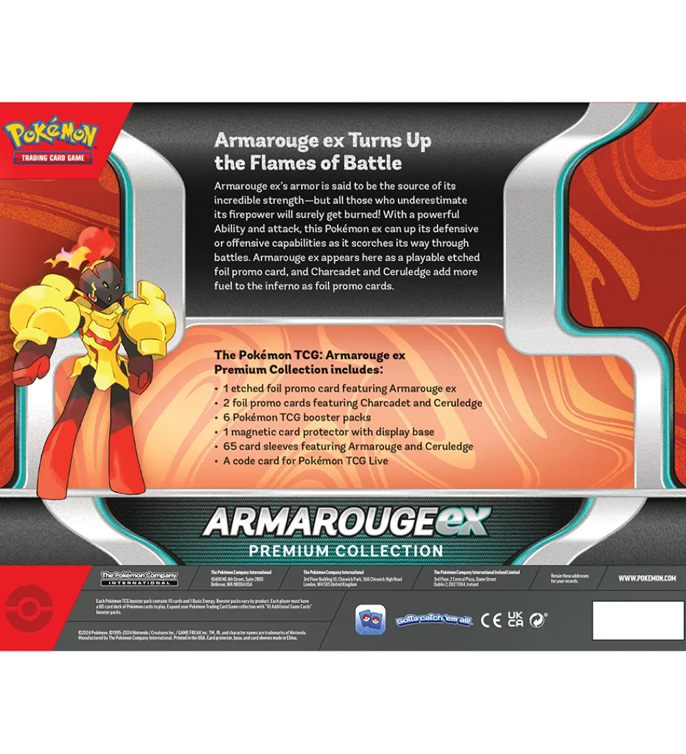 Pokémon Samlekort|Spil>Samlekort - Armarouge ex Premium Collection Box