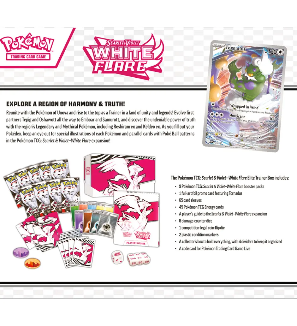 Pokémon Samlekort>Samlekort - Scarlet & Violet: White Flare - Elite Traine