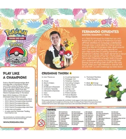 Pokémon Samlekort>Samlekort - World Championships 2024 - Crushing Thorn