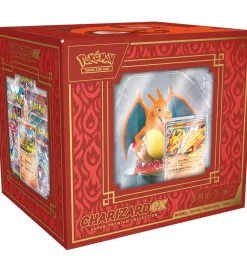 Pokémon Samlekort>Samlekort m. Figur - Super Premium Box - Charizard Ex