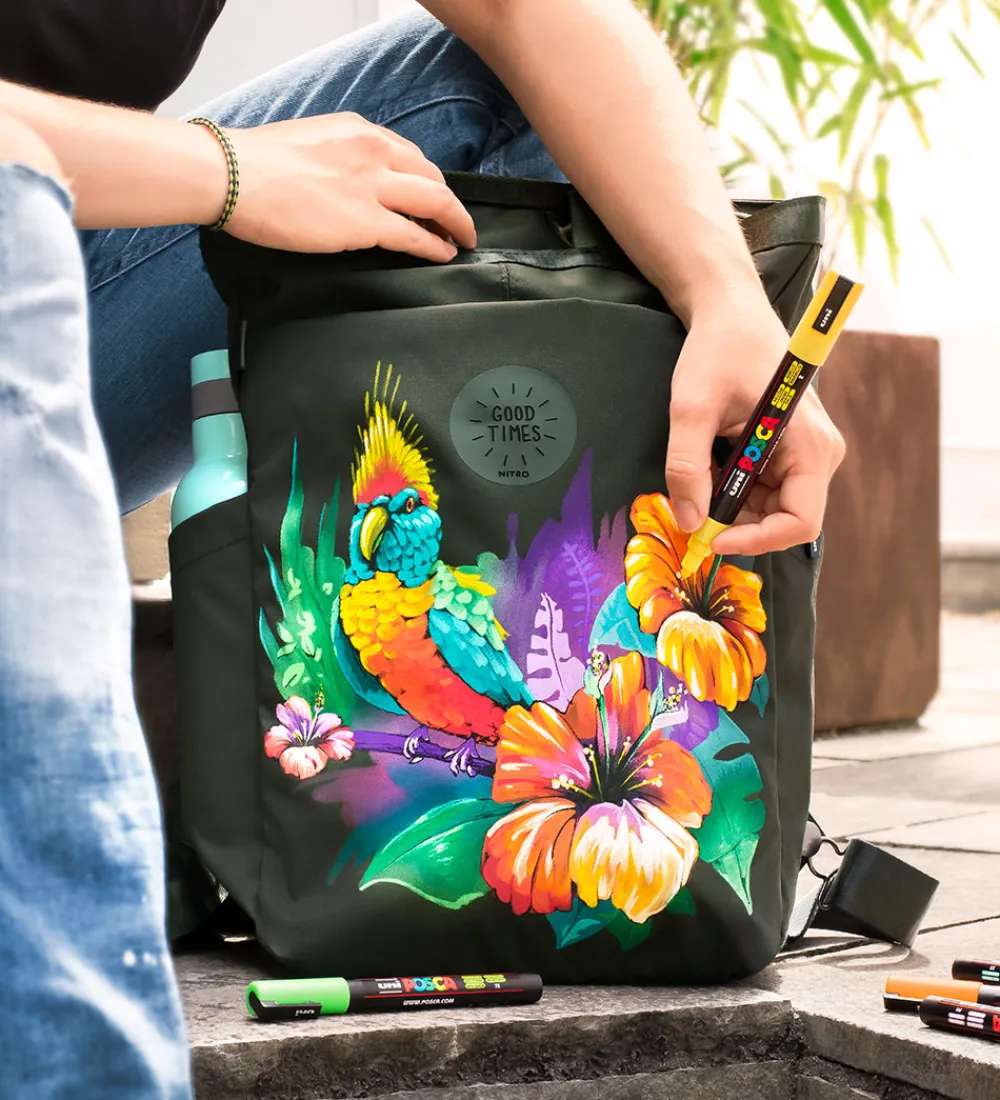 Posca Tuscher Og Farver|Kreativ Leg>Tuscher - PC-5M - 8 stk. - Manga Hero