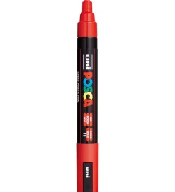 Posca Tuscher Og Farver|Kreativ Leg>Tuscher - PC-5M - 4 stk. - Rød/Gul/Blå/Sort