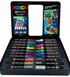 Posca Halloween|Tuscher Og Farver>Tuscher m. Metalkasse - 20 stk - POP Colours