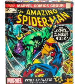 Prime 3D Puzzle Puslespil>Puslespil - 3D - 300 Brikker - Spiderman Comic