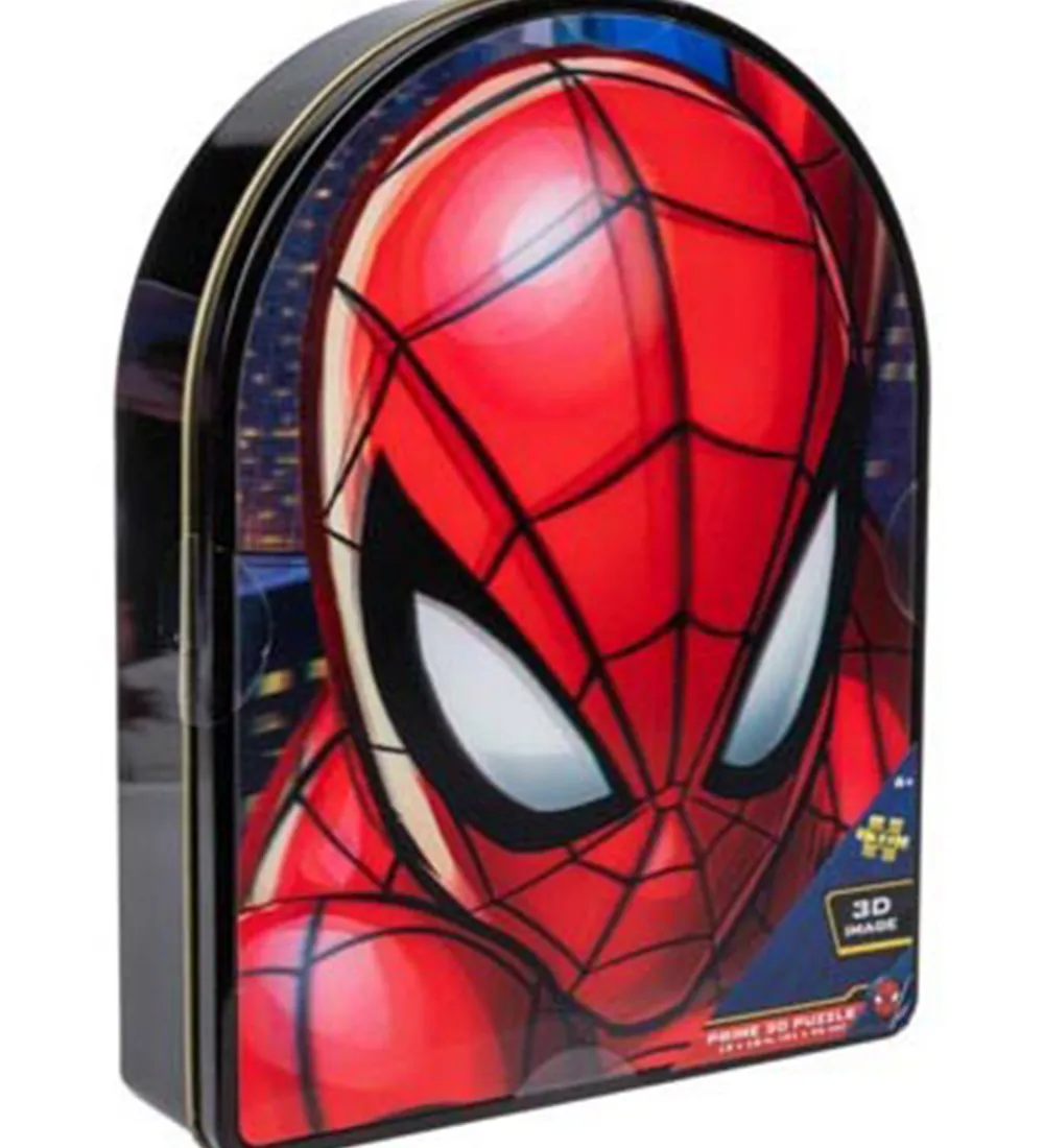 Prime 3D Puzzle Puslespil>Puslespil - 3D - 300 Brikker - Spiderman Tin