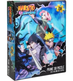 Prime 3D Puzzle Puslespil>Puslespil - 3D - 200 Brikker - Naruto Shippuden