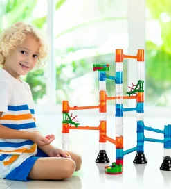 Quercetti Kuglebaner>Kuglebane - Migoga Marble Run Transparent - 45 Dele -