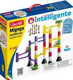 Quercetti Kuglebaner>Kuglebane - Migoga Marble Run Starter Set - 45 Dele -
