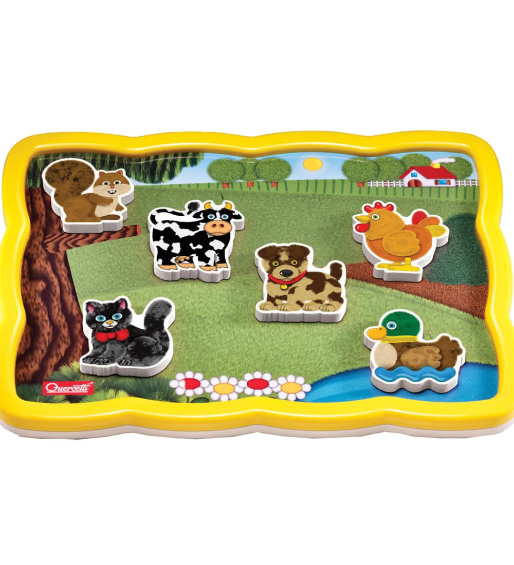 Quercetti Puslespil>Magnetisk Puslespil - 13 Dele - 0230