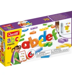 Quercetti Magnetlegetøj|Konstruktionslegetøj>Magnetiske Bogstaver - 48 Dele