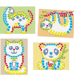 Quercetti Kreasæt>Stiftmosaik - Fantacolor Tab - 150 Dele - 923