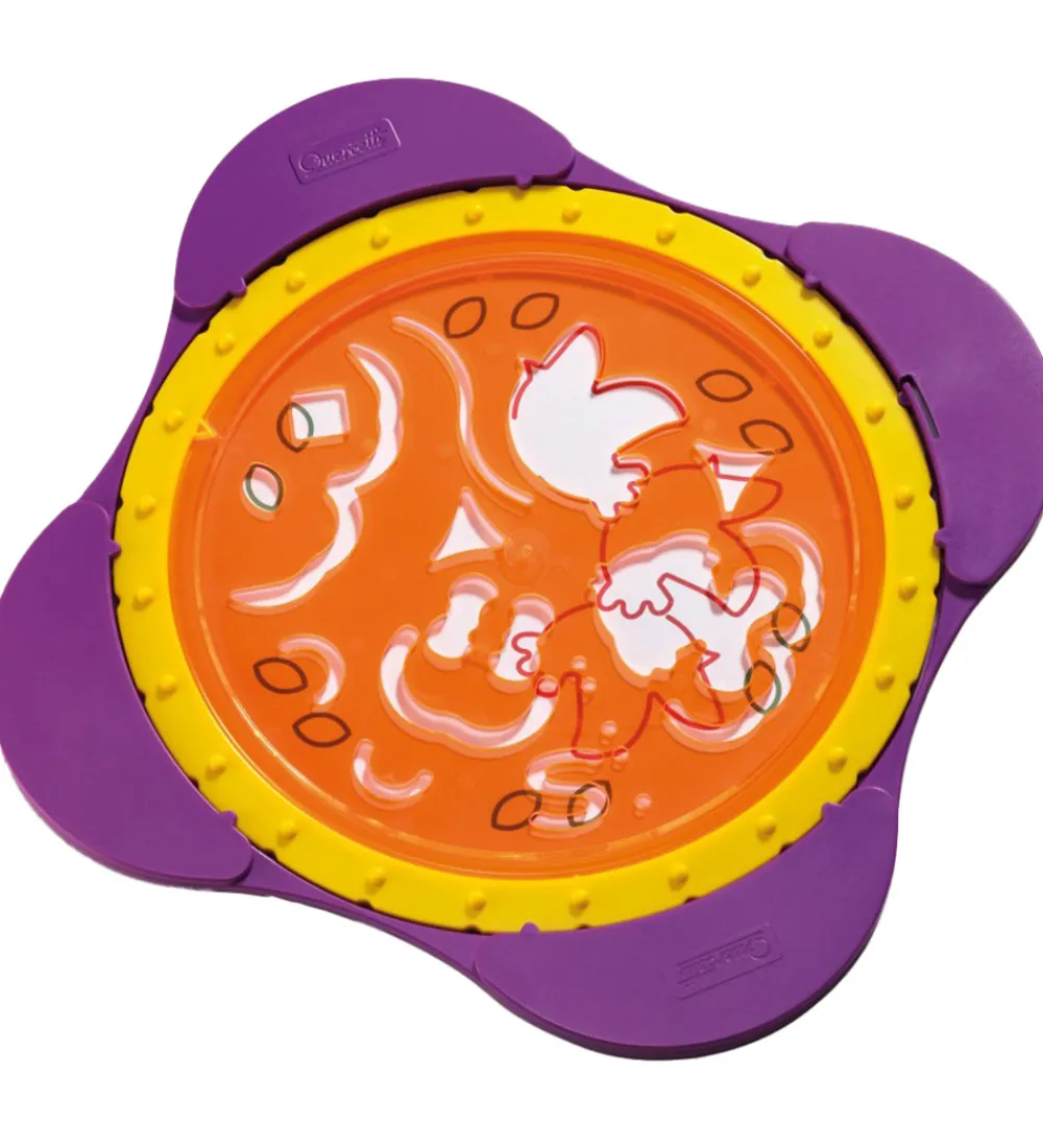 Quercetti Kreasæt>Tegnesæt - Spirogiro Mandala - 20 Dele - 1680