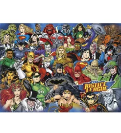 Ravensburger Puslespil>Puslespil - 1000 Brikker - Challenge DC Comics