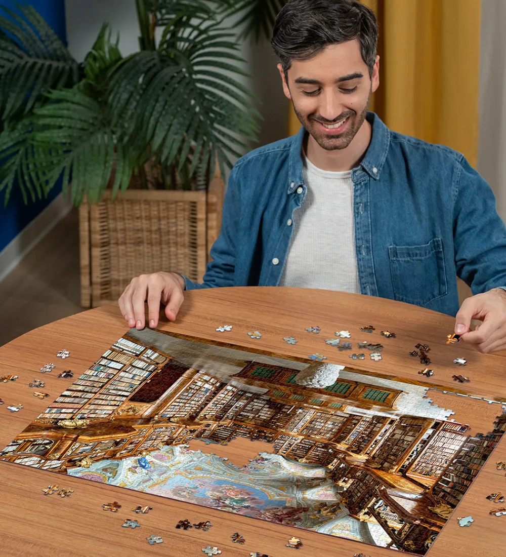 Ravensburger Puslespil>Puslespil - 1000 Brikker - Library at St. Florian M