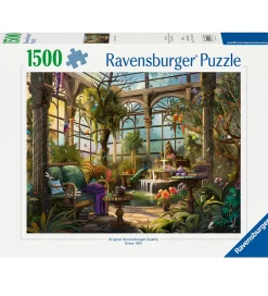 Ravensburger Puslespil>Puslespil - 1500 Brikker - The Greenhouse