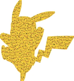Ravensburger Puslespil>Puslespil - 727 Brikker - Pokémon Shaped Pikachu