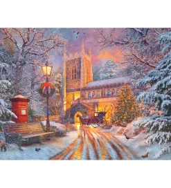 Ravensburger Puslespil>Puslespil - 500 Brikker - Magical Christmas Starlin