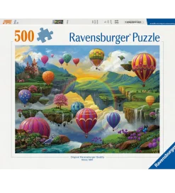 Ravensburger Puslespil>Puslespil - 500 Brikker - Air Balloon Valley