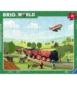 Ravensburger Puslespil>Puslespil - 40 Brikker - BRIO Mighty Red