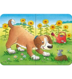 Ravensburger Puslespil>Puslespil - My First - 4 Forskellige - Cute Pets