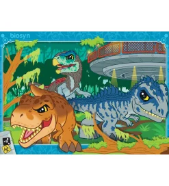 Ravensburger Puslespil>Puslespil - 2x24 Brikker - Jurassic World Explorers