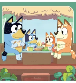 Ravensburger Puslespil>Puslespil - 3x49 Brikker - Bluey