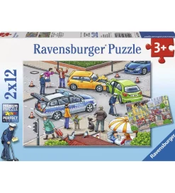 Ravensburger Puslespil>Puslespil - 2x12 Brikker - Blue Lights On The Way