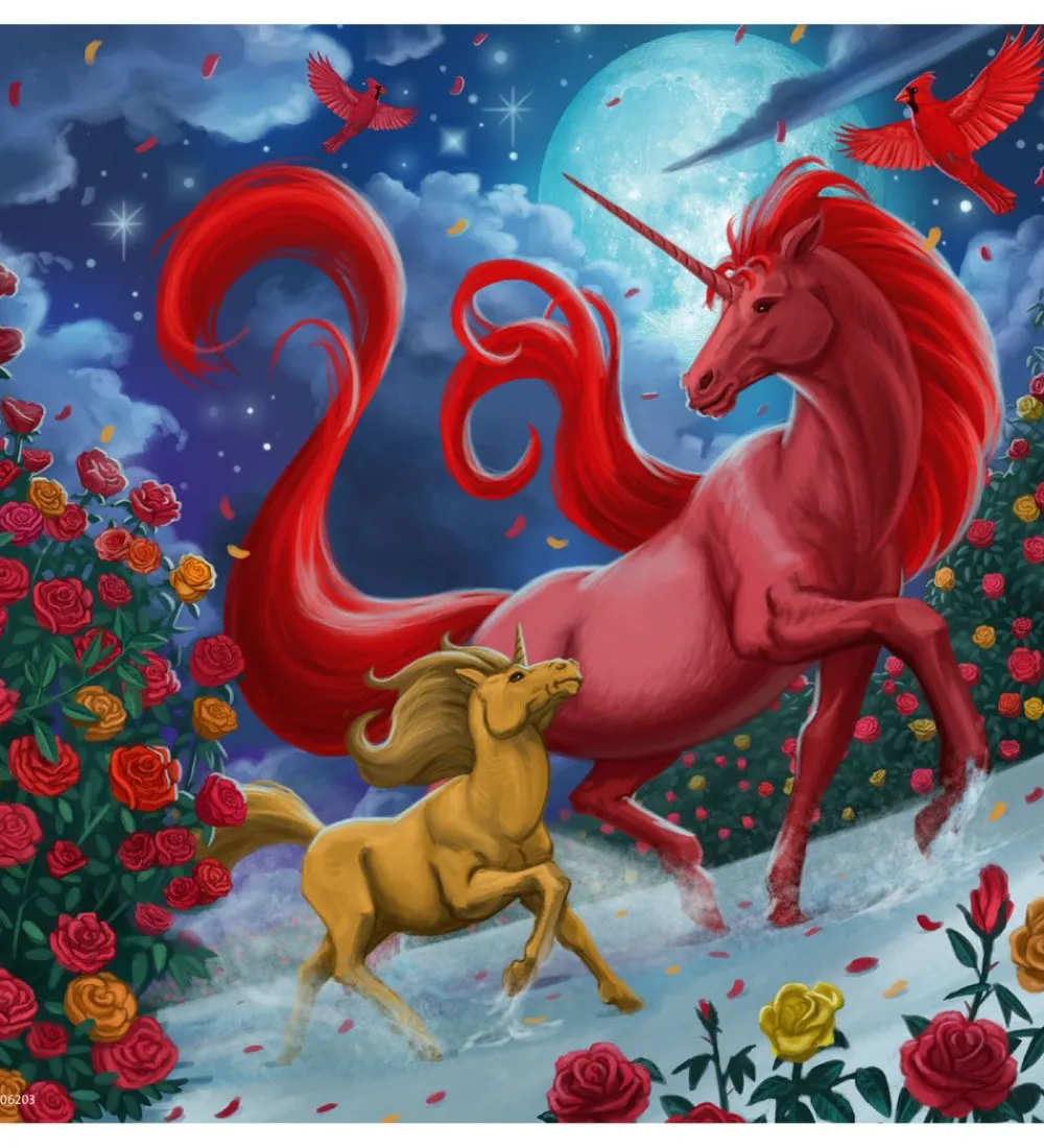 Ravensburger Puslespil>Puslespil - 3x49 Brikker - Mythical Majesty