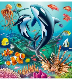 Ravensburger Puslespil>Puslespil - 3x49 Brikker - Under Water