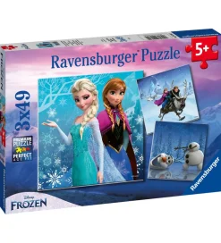 Ravensburger Puslespil>Puslespil - 3x49 Brikker - Winter Adventures