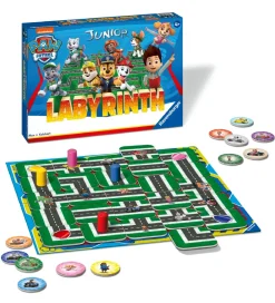 Ravensburger Spil>Spil - Junior Labyrinth - Paw Patrol